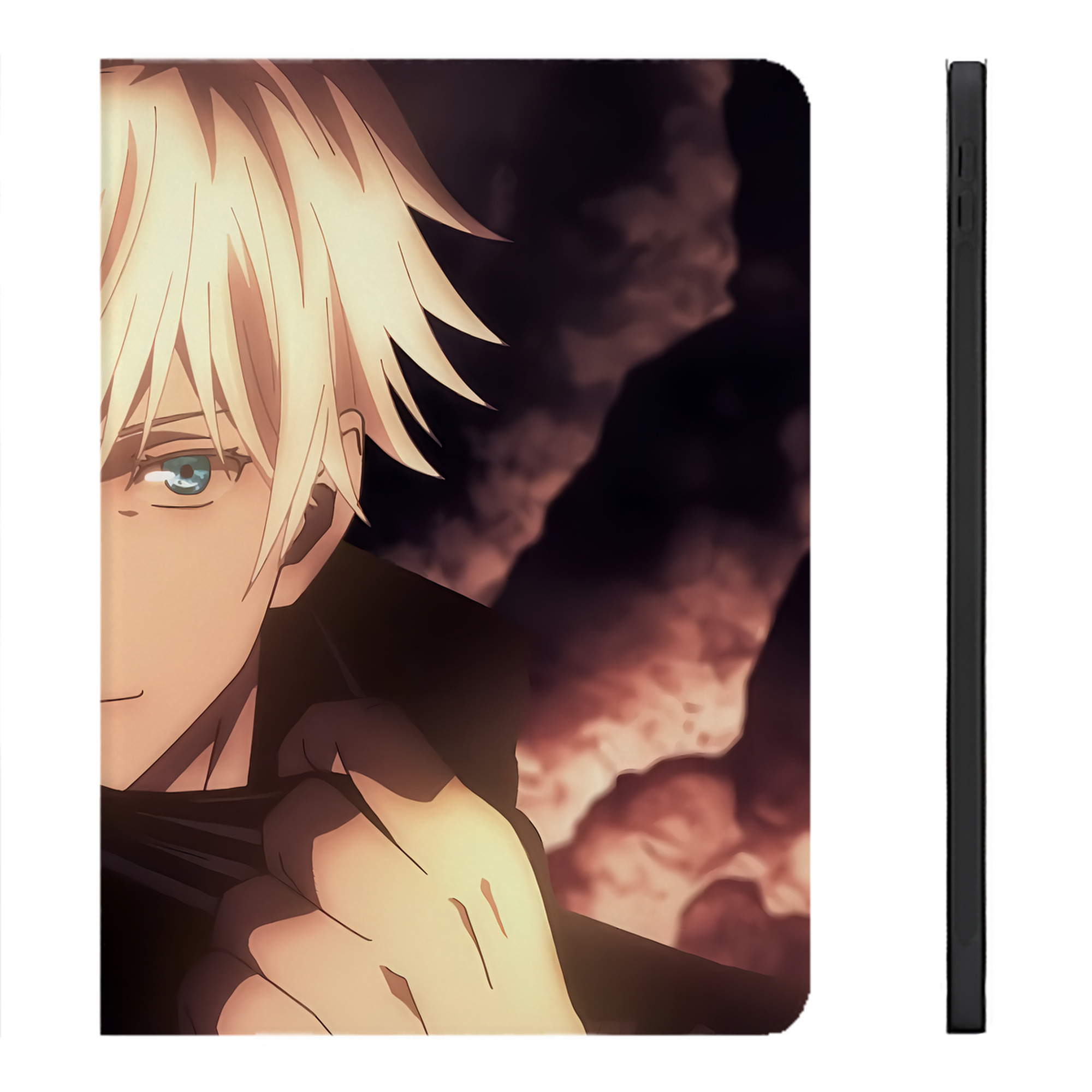 （画像用） 呪術廻戦 Jujutsu Kaisen IPadケース ペンホルダー付き ブックスタイルデザイン